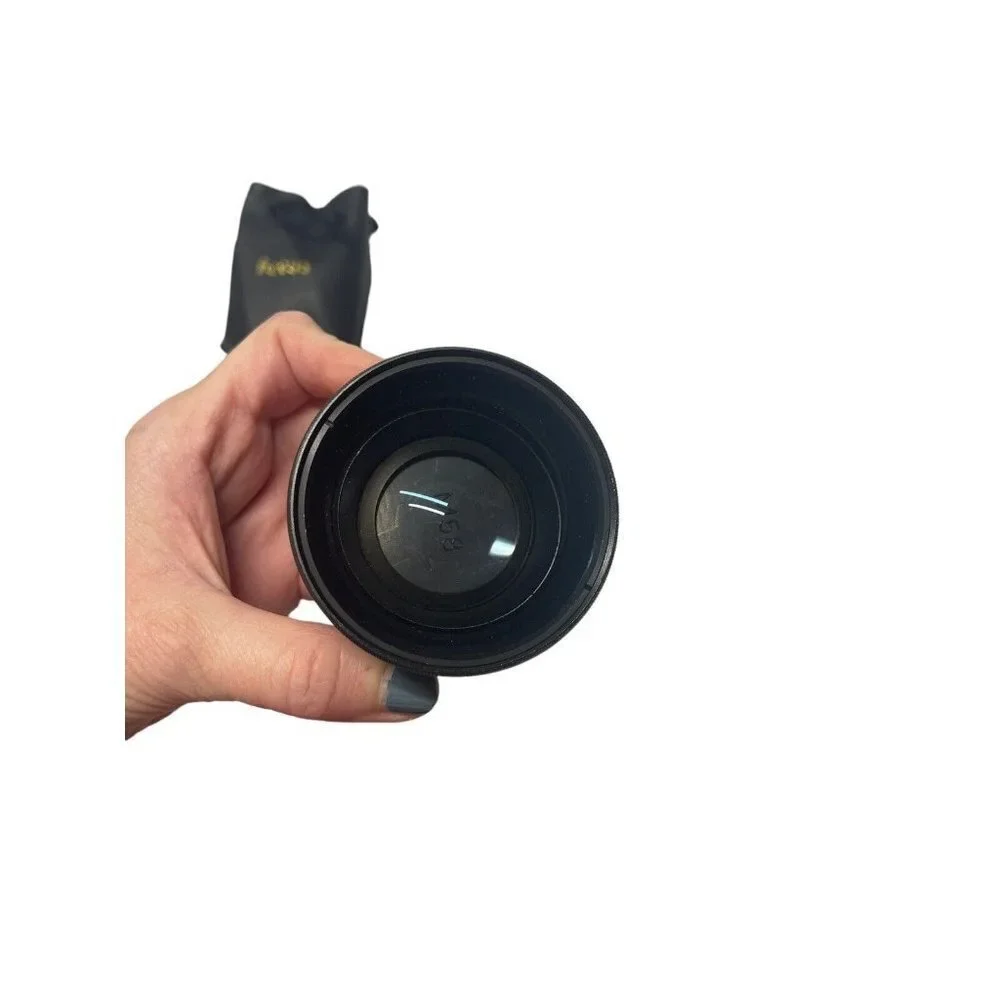 Wide Angle High Definition Lens with Macro Black 58mm W/ Focus Pouch